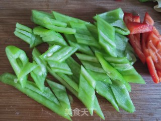 尖椒干豆腐的做法步骤：5