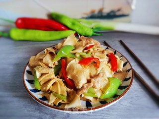 尖椒干豆腐的做法步骤：13