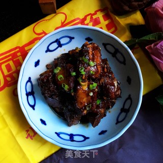 红糖版糖醋排骨的做法步骤：12