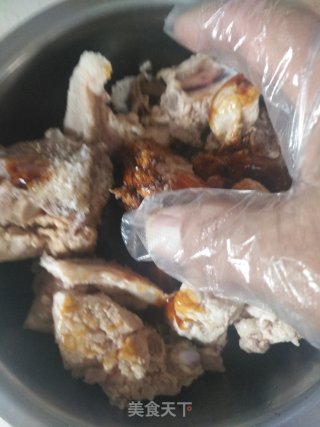 糯米蒸排骨的做法步骤：6
