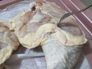 香酥炸鸡腿的做法步骤：1