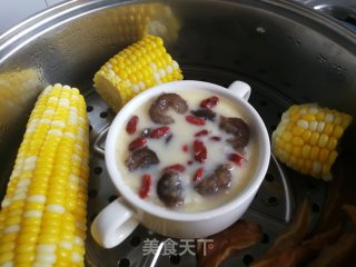 枸杞海参蒸蛋的做法步骤：5