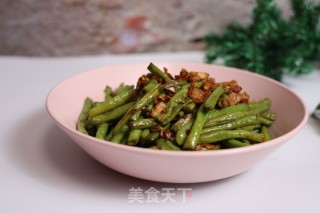 培根焖豆角的做法步骤：7