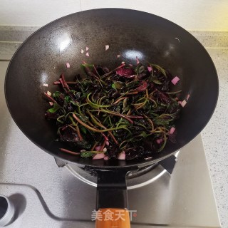 蒜香苋菜的做法步骤：4