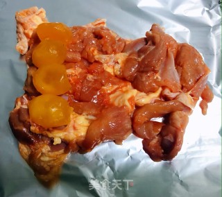 #蒸菜#凤眼鸡腿卷的做法步骤：4