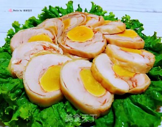 #蒸菜#凤眼鸡腿卷的做法步骤：10