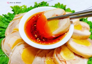 #蒸菜#凤眼鸡腿卷的做法步骤：13