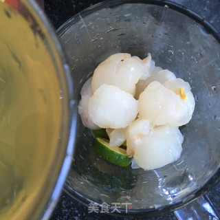 荔枝青柠蜂蜜水的做法步骤：7