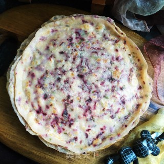 苋菜煎饼的做法步骤：11