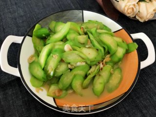 素炒丝瓜的做法步骤：9