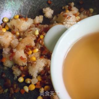 腊味糯米油豆腐酿的做法步骤：12