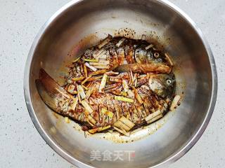 蜜汁烤鱼的做法步骤：7