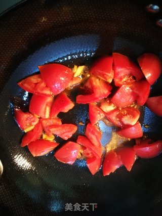 西红柿烧冬瓜的做法步骤：3