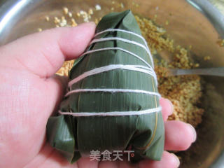 鸡腿肉糯米粽的做法步骤：16