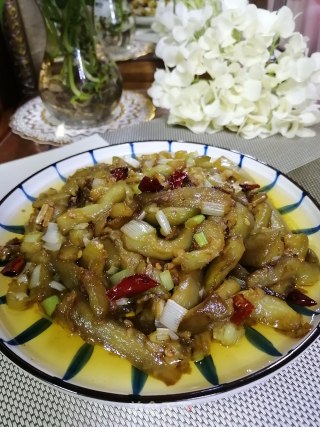 蒜末茄条的做法步骤：9