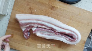 香煎五花肉的做法步骤：1