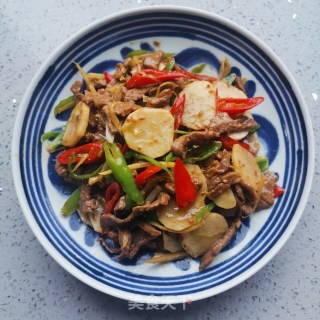 牛肉丝炒山药的做法步骤：10