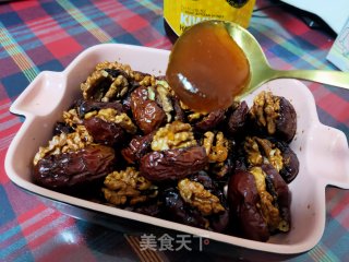 红枣蒸核桃的做法步骤：13