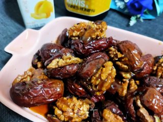 红枣蒸核桃的做法步骤：14