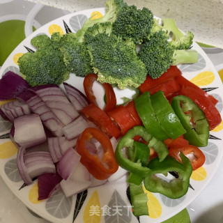 黑椒牛肉酱面的做法步骤：8