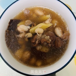 牛骨花生陈皮汤的做法步骤：7