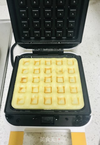 原味华夫饼的做法步骤：9