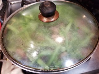 肉片炒四季豆的做法步骤：6