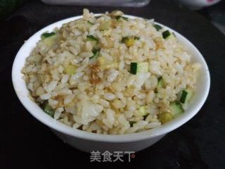 栀子花蛋炒饭的做法步骤：4