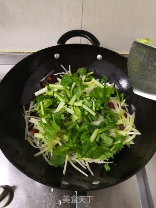 香芹土豆丝的做法步骤：10