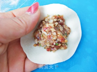 香菇牛肉馅水饺的做法步骤：14