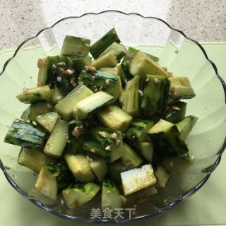 糖醋凉拌黄瓜的做法步骤：3