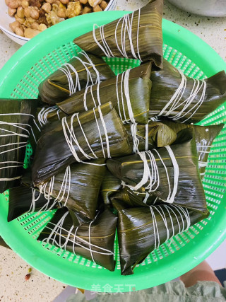 黎麦红豆肉粽的做法步骤：5