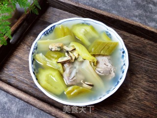 苦瓜酸菜猪骨汤的做法步骤：12