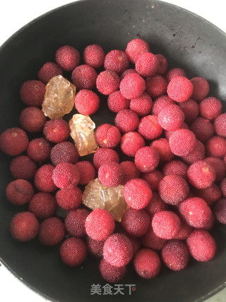 平底锅系列美食之杨梅干的做法步骤：2