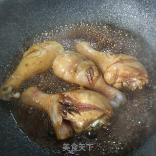 红烧鸡腿的做法步骤：5