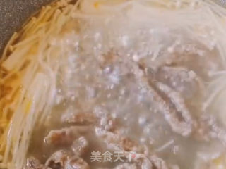酸汤肥牛的做法步骤：5