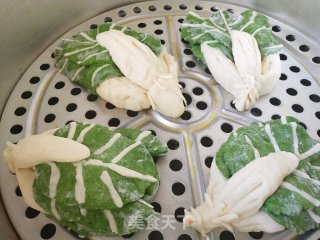 白菜馒头的做法步骤：8