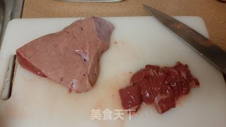 爆炒牛肝的做法步骤：2