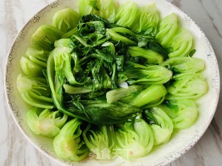 火麻油田园什锦油菜的做法步骤：3