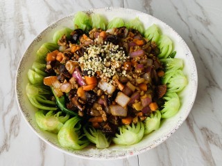 火麻油田园什锦油菜的做法步骤：8