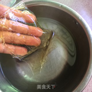 抹茶慕斯蛋糕的做法步骤：6