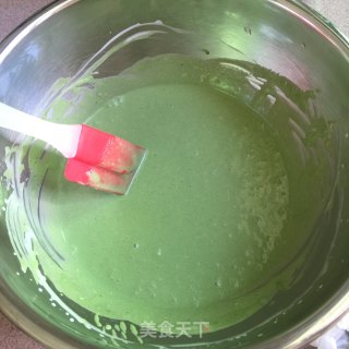 抹茶慕斯蛋糕的做法步骤：12