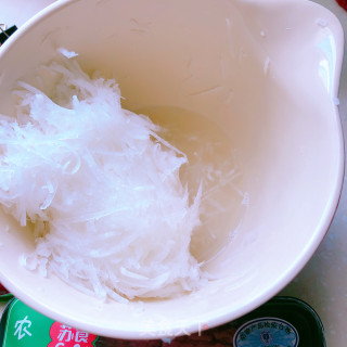 全麦萝卜丝肉饼的做法步骤：2