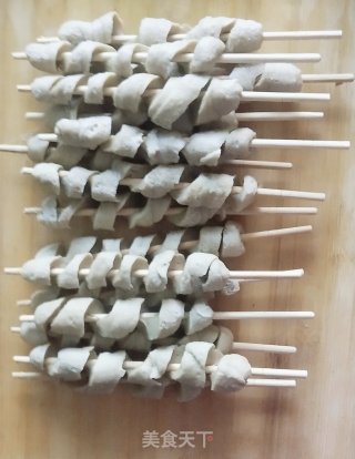 香辣面筋的做法步骤：3