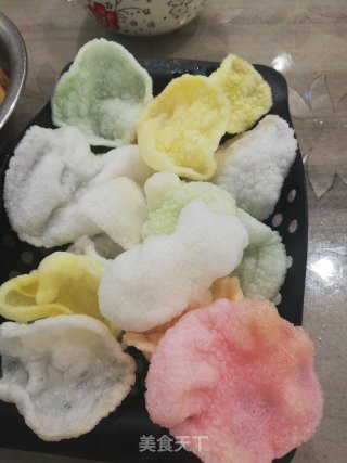 油炸虾片的做法步骤：3