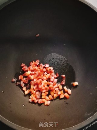 小米炒腊肠的做法步骤：6