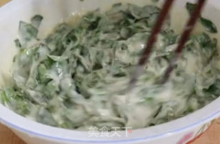 蔬菜煎饼的做法步骤：3