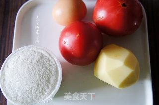 蔬菜疙瘩汤的做法步骤：1