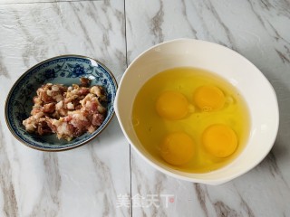 火麻仁肉末超嫩鸡蛋羹的做法步骤：1