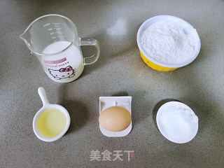 免揉面免烤箱，香甜软糯的糯米饼的做法步骤：1